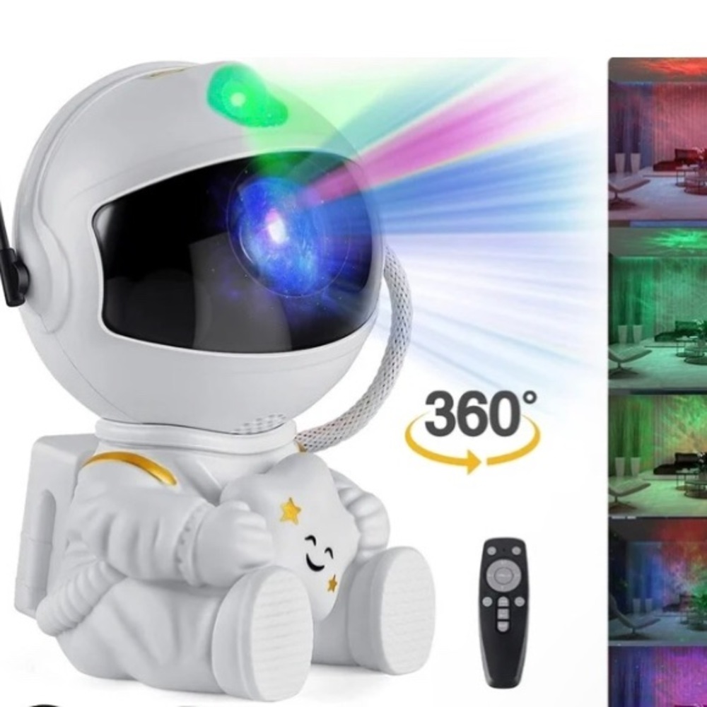 Astronaut Star Projector light lamp